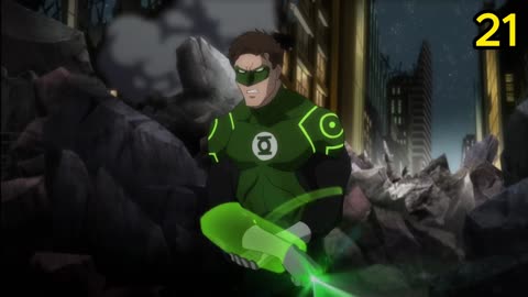 Batman and Green Lantern Best Scenes from DCAMU DC Animated Movie Universe Which is the best