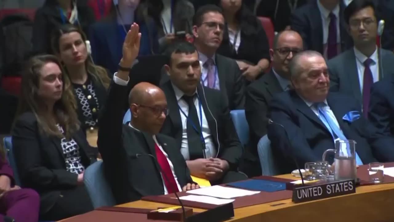 The US has vetoed the UN resolution backing full UN membership for Palestine