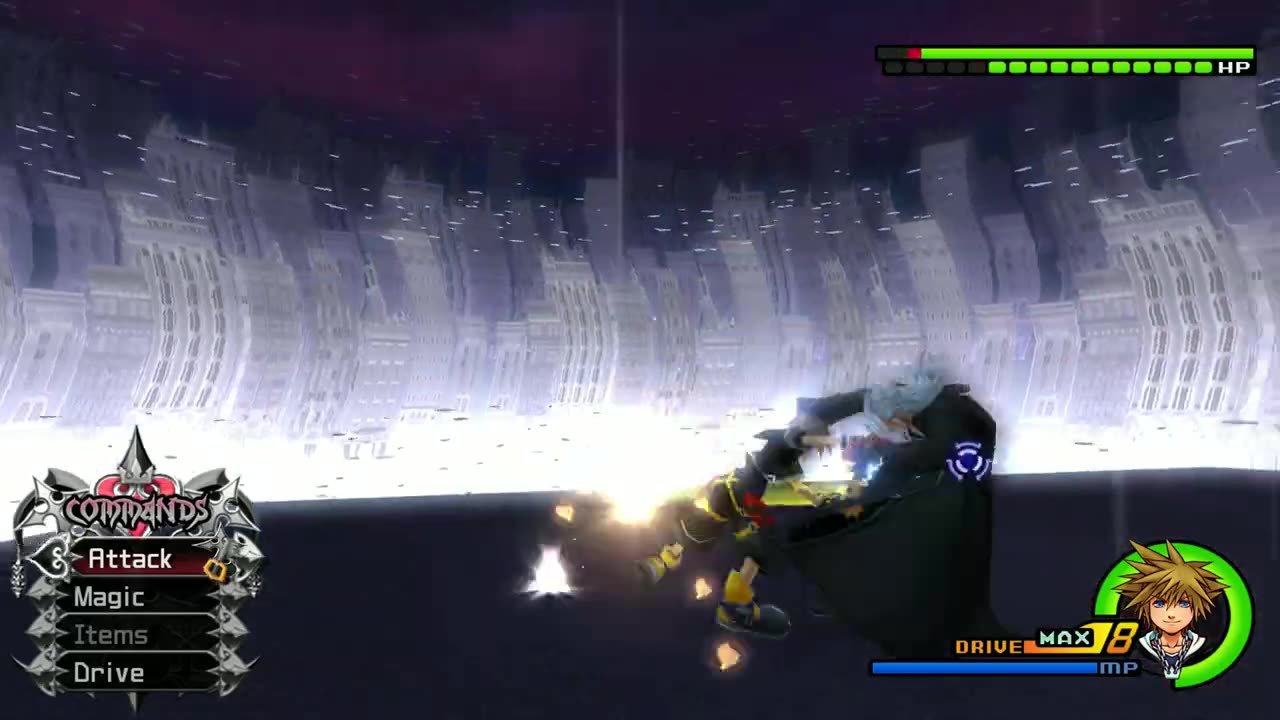 Kingdom Hearts II Final Mix (PS4) - Xemnas Data Level 1/No Damage Restrictions