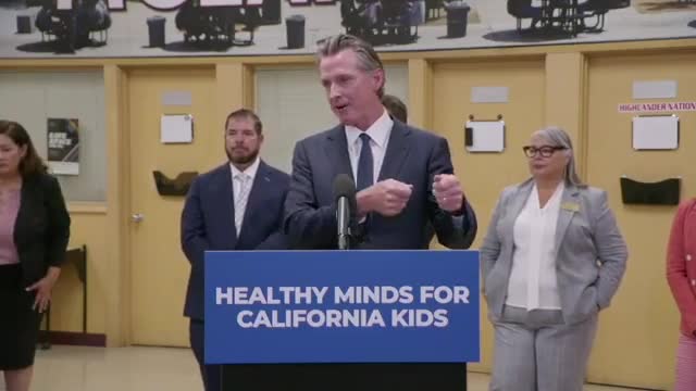 'A Fragmented System': Gavin Newsom Applauds New $4.7B Plan For Student Mental Health