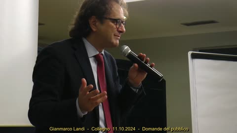 Gianmarco Landi - Collegno 11.10.2024 - Domande del pubblico