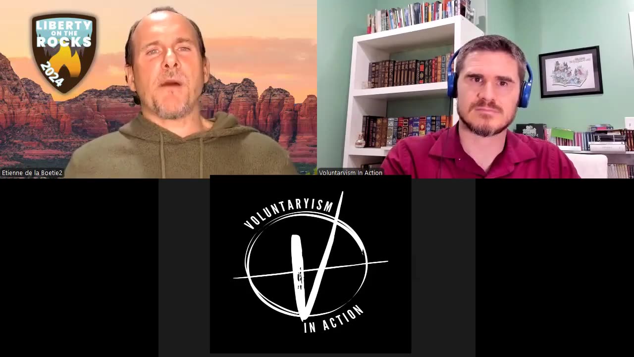 Etienne on A Voluntary View Podcast - Already Censored off Bitchute