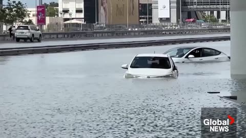 Weather Modification gone wrong in Dubai