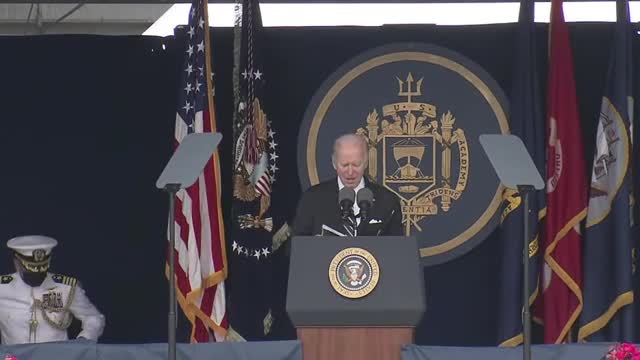 Biden falsely claims he was offered a spot at the Naval Academy