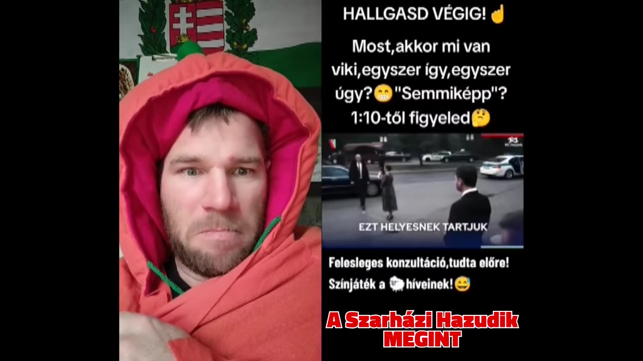 Hazudik a mocskos szarházi H:A:Z:U:D:I:K