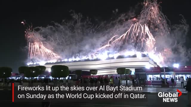 FIFA World Cup kicks off in Qatar with fireworks and celebrations