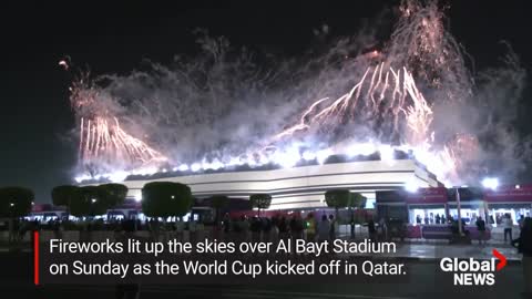 FIFA World Cup kicks off in Qatar with fireworks and celebrations