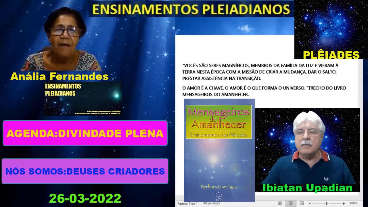 28-Apometria Pleiadiana para a Limpeza e Cura do Brasil e do Planeta em 29/03/2022.