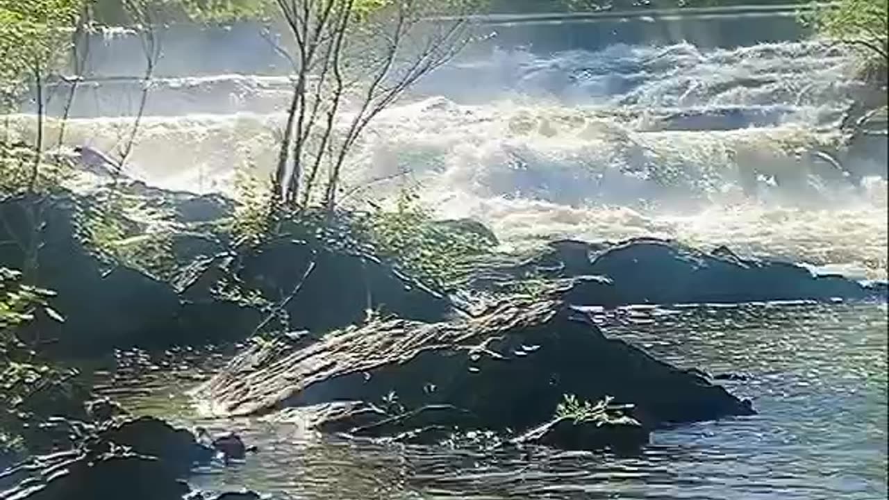 MISTY WATERFALL MORNING