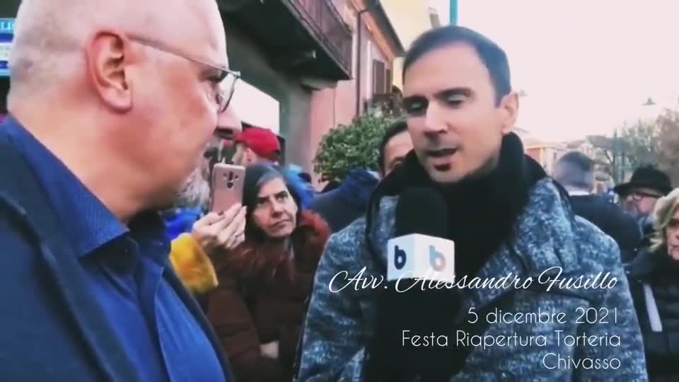 Avv. Fusillo sulla riapertura della torteria di Chivasso.