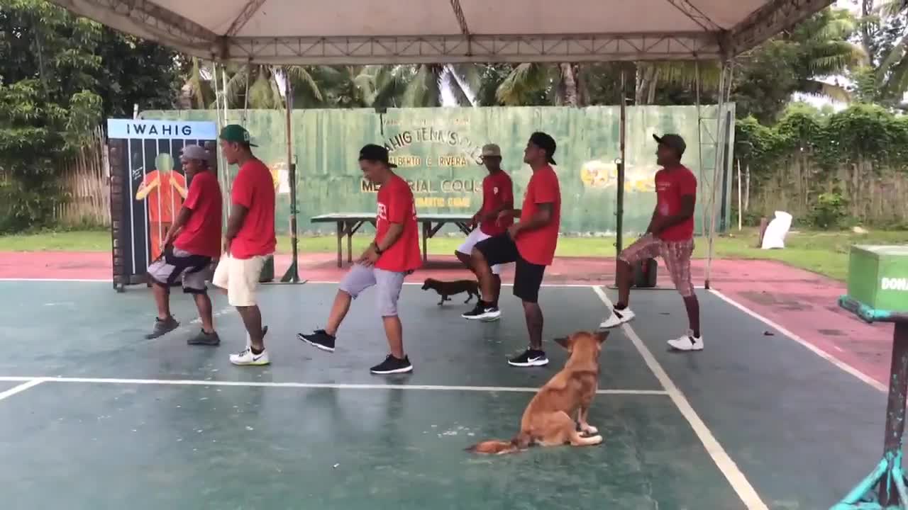 Dancing inmates