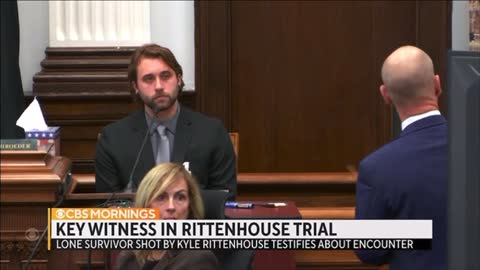 Rittenhouse Case—Victim says he was shot after pointing gun at Rittenhouse