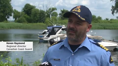 What’s this black, oily stuff in the water off Montreal’s east end CBC News