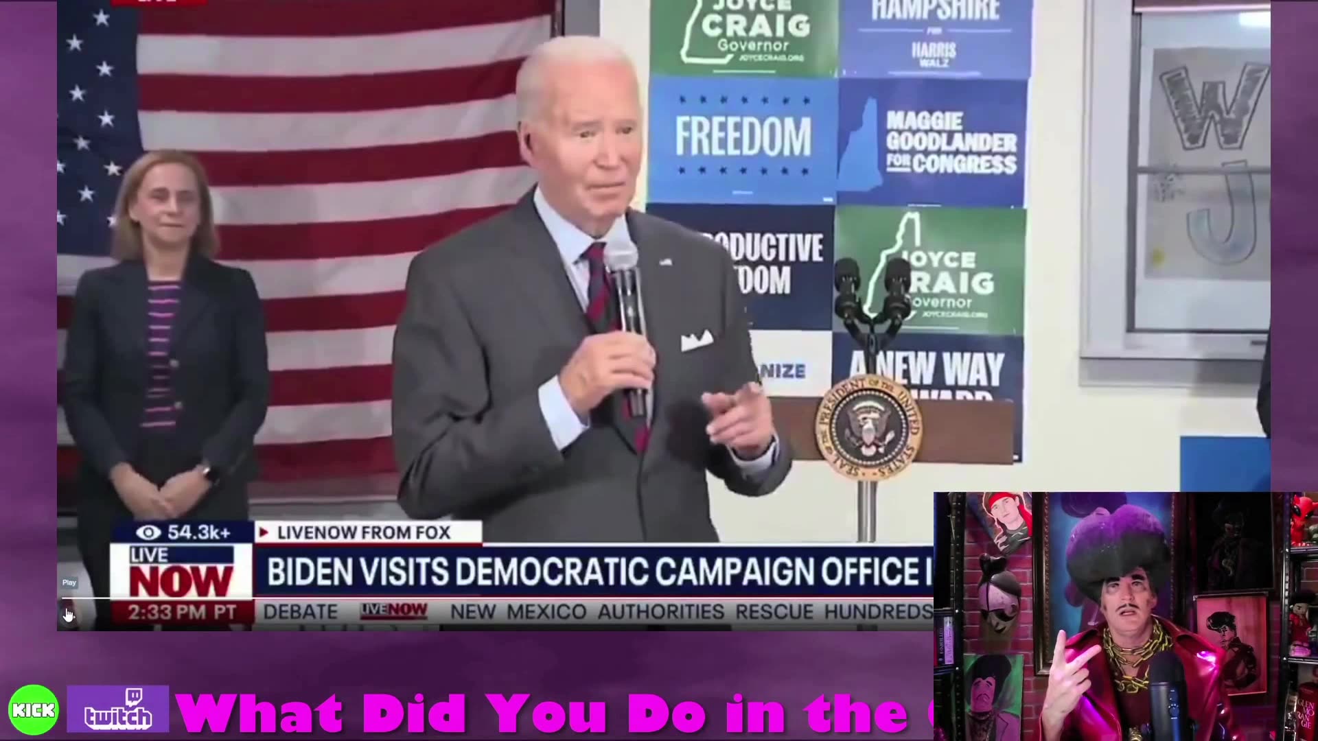 Jean Pierre Scrambles to Explain Biden's "Lock Him Up " Statement About