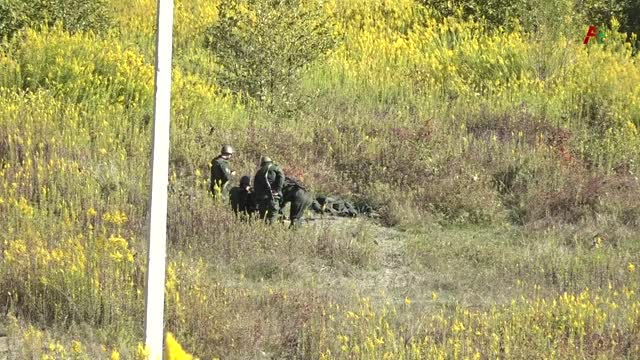 Боевые стрельбы на горном полигоне Цебельда