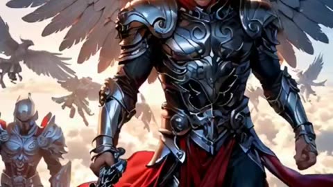Archangel Michael fighting against the Evil!