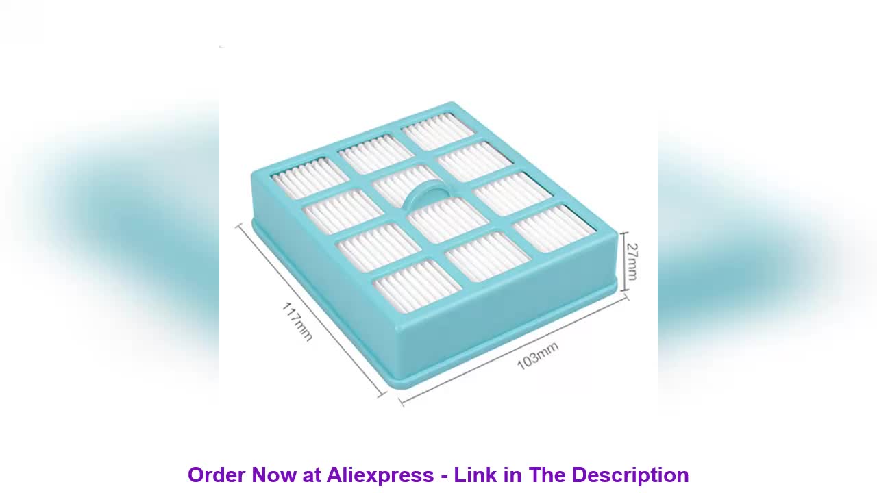 ☄️ High Quality 2pcs Hepa Filter & 4pcs Motor Cotton Filter For Philips FC8134 FC8135 FC8136 FC8142