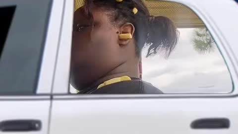 Woman puts fry in her ear