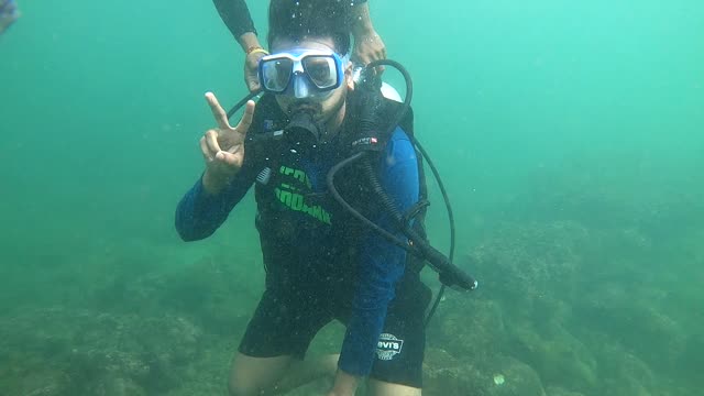 Suba diving