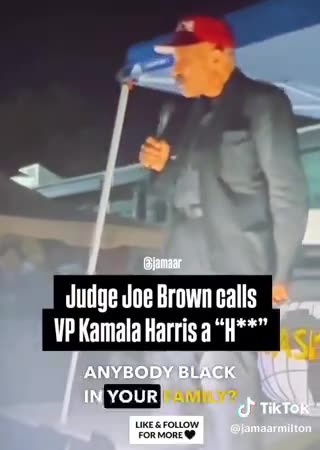 Judge Joe Brown absolutely destroys Kamala Harris, Calls her a HO 😭🔥🔥🔥
