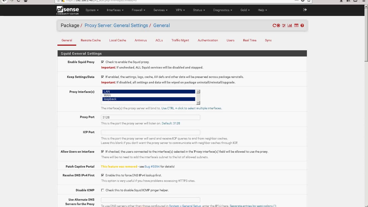 pfSense: Recomendaciones para Squid Proxy y SSL MITM
