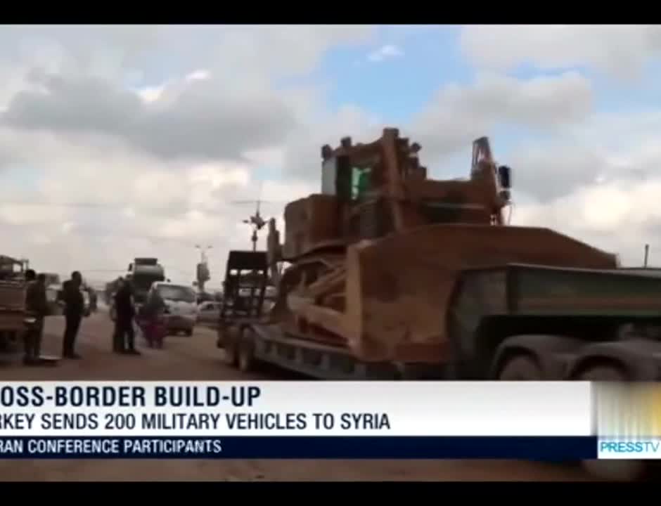 Turkey brings 200 trucks full of military equipment to Syria’s Idlib