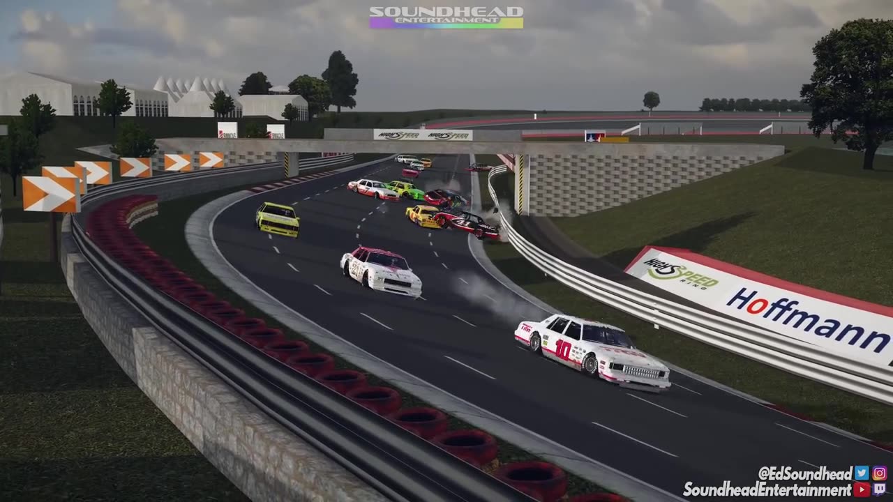 Wrecked into the GRANDSTANDS! _ Wreckfest NASCAR Legends