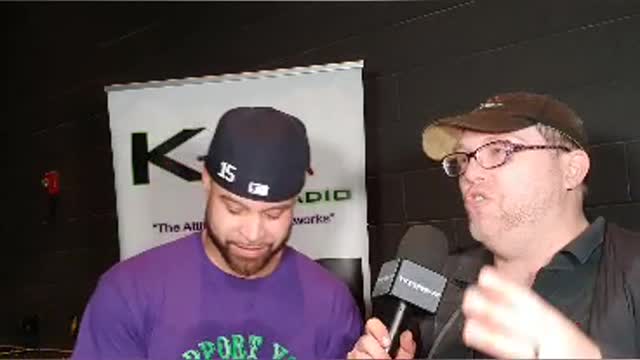 Felix Igartua with Jiggy Jaguar EFC 15 Post Fight Interview