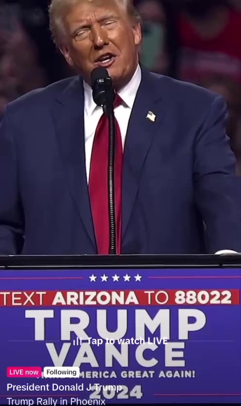 This is the greatest political movement. It’s called- Make America great again!