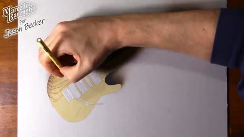 Outline The Surface Texture Of The Guitar