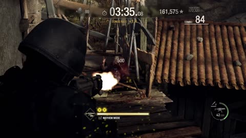 resident evil 4 remake p16 - beat game, immediately jump into mercenaries again