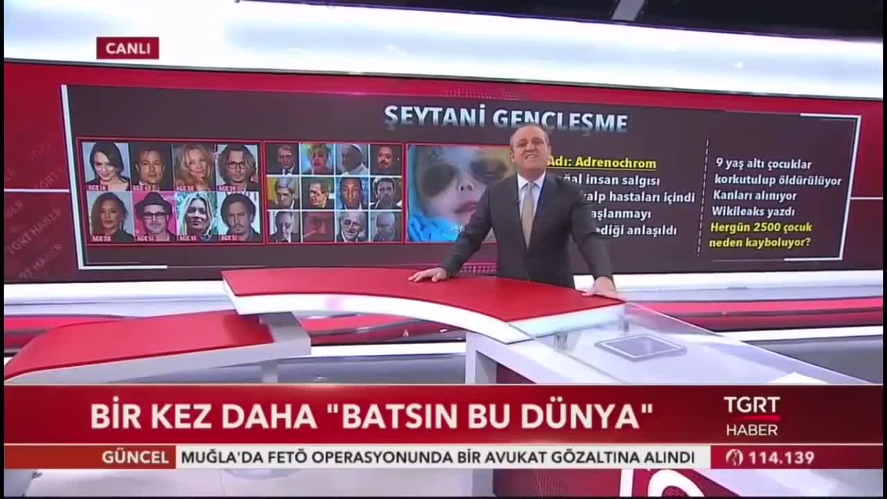 #SaveTheChildren - Turkish TV Reports about Adrenochrome