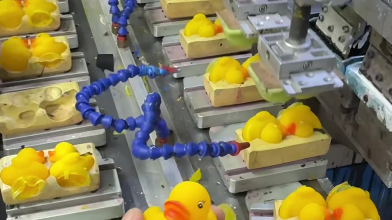 How Rubber Ducks Are Made