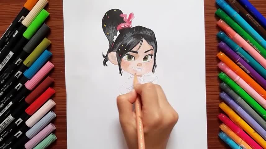 The Girl Has A Touch Of Blush