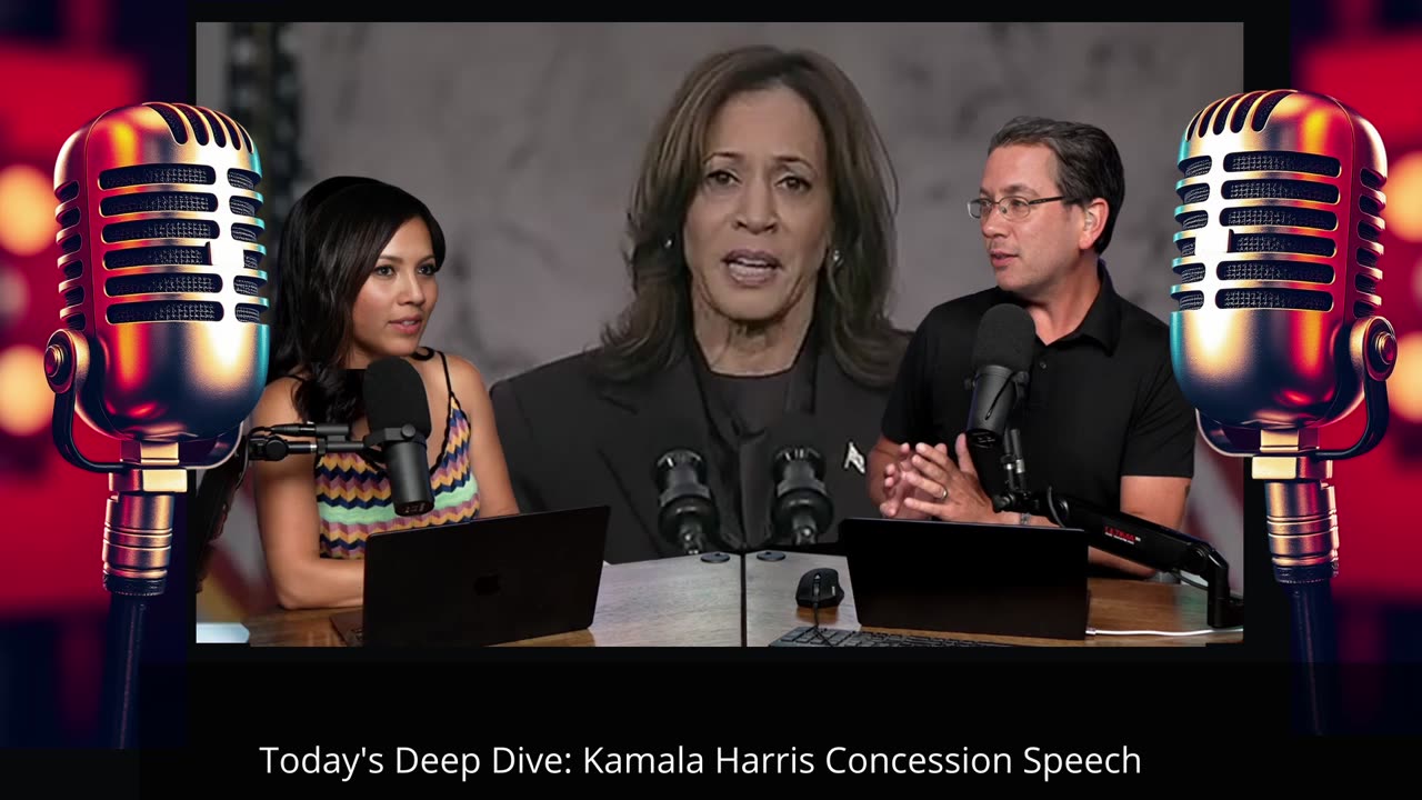 Deep Dive Podcast: We Analyzed Kamala Harris Concession Speech