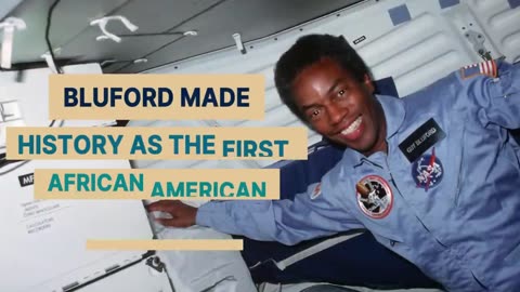 Guy bulford first african American in space