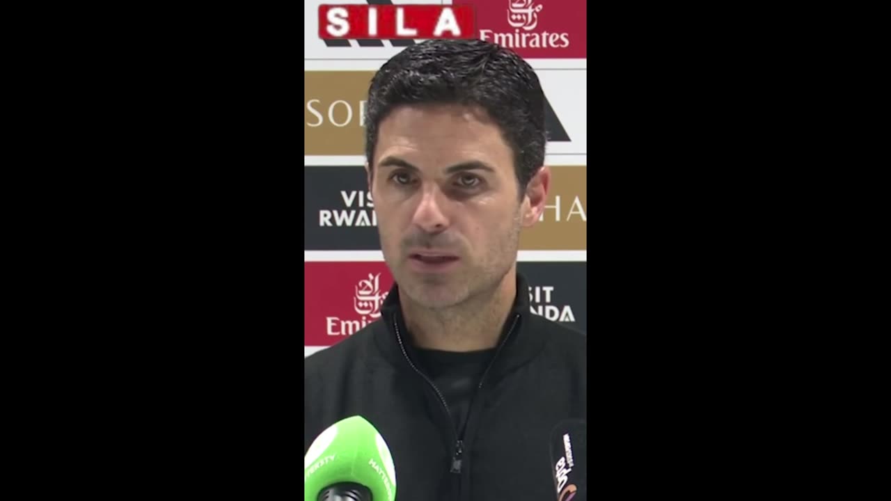 'What a way to break a record': Arteta reacts to Porter's performance