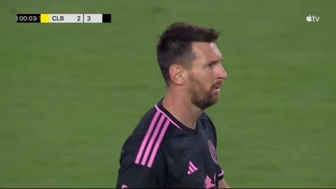 MESSI INCREDIBLE FREE KICK | HIGHLIGHTS Columbus Crew 2-3 Inter Miami