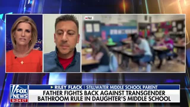 Father fights back against transgender bathroom rule in child’s middle school