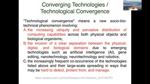 Talk held by Prof. Dirk Helbing about nano/bio/digi/neuro opportunities and threats of convergent technologies related to the Society 5.0.