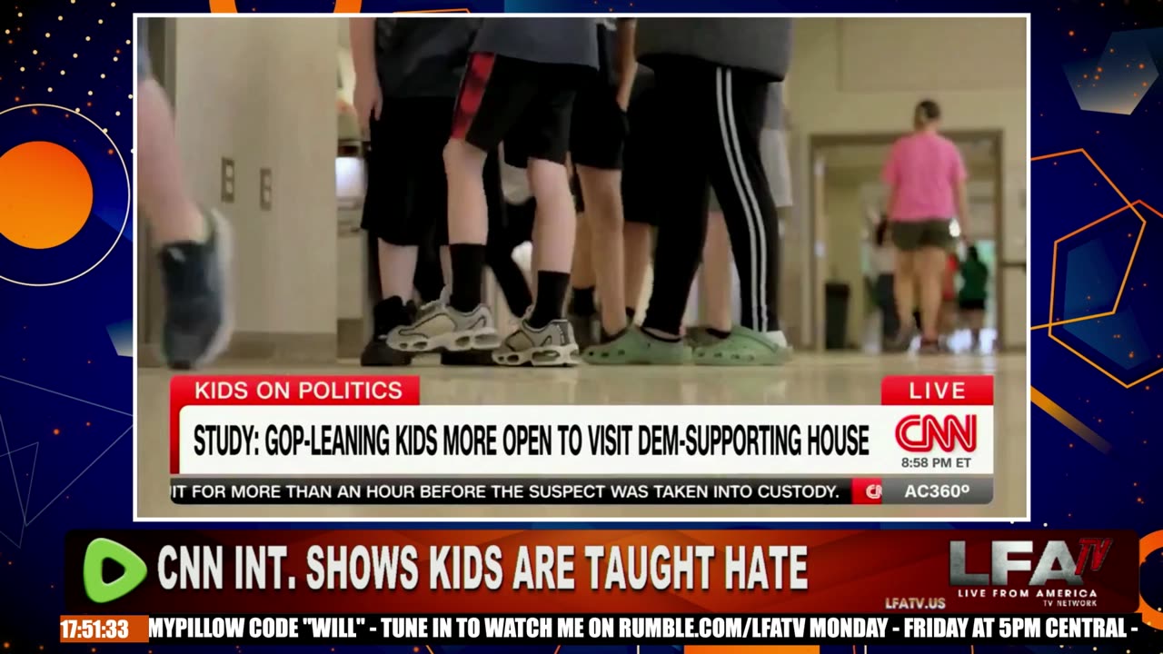 CNN INT. SHOW KIDS ARE TAUGHT HATE