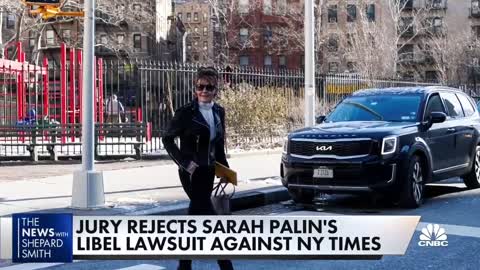 Jury rejects Sarah Palin's libel claim against The New York Times-NEWS OF WORLD