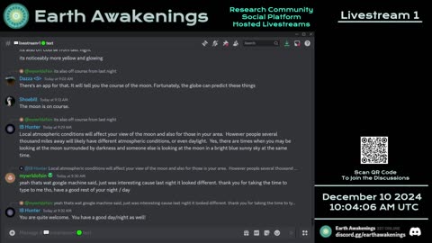 Earth Awakenings - Livestream 1 - #2044