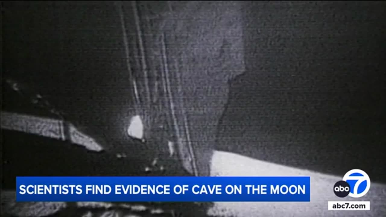 Caves found on the moon could house future astronauts | ABC7