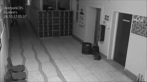 Ghost caught on security camera