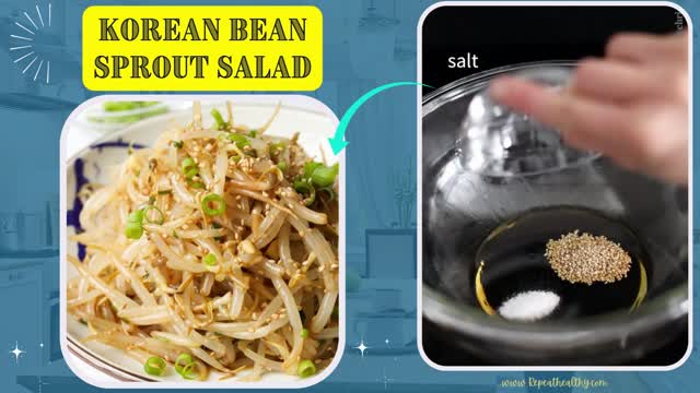 Korean Bean Sprout Salad