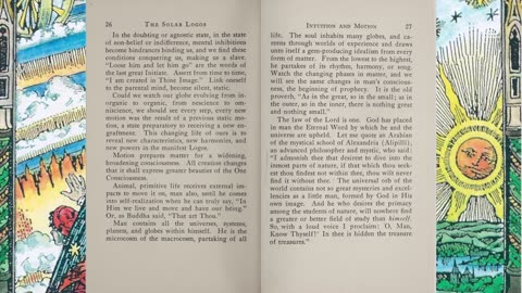 The Solar Logos; Or, Studies in Arcane Mysticism | Full Book | Human Narrated