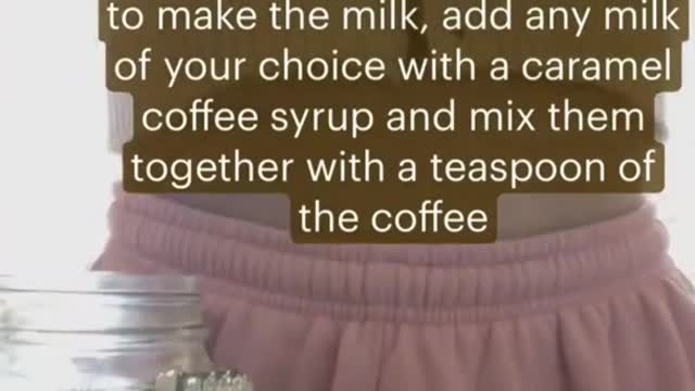 How I Made coffee Ice for free