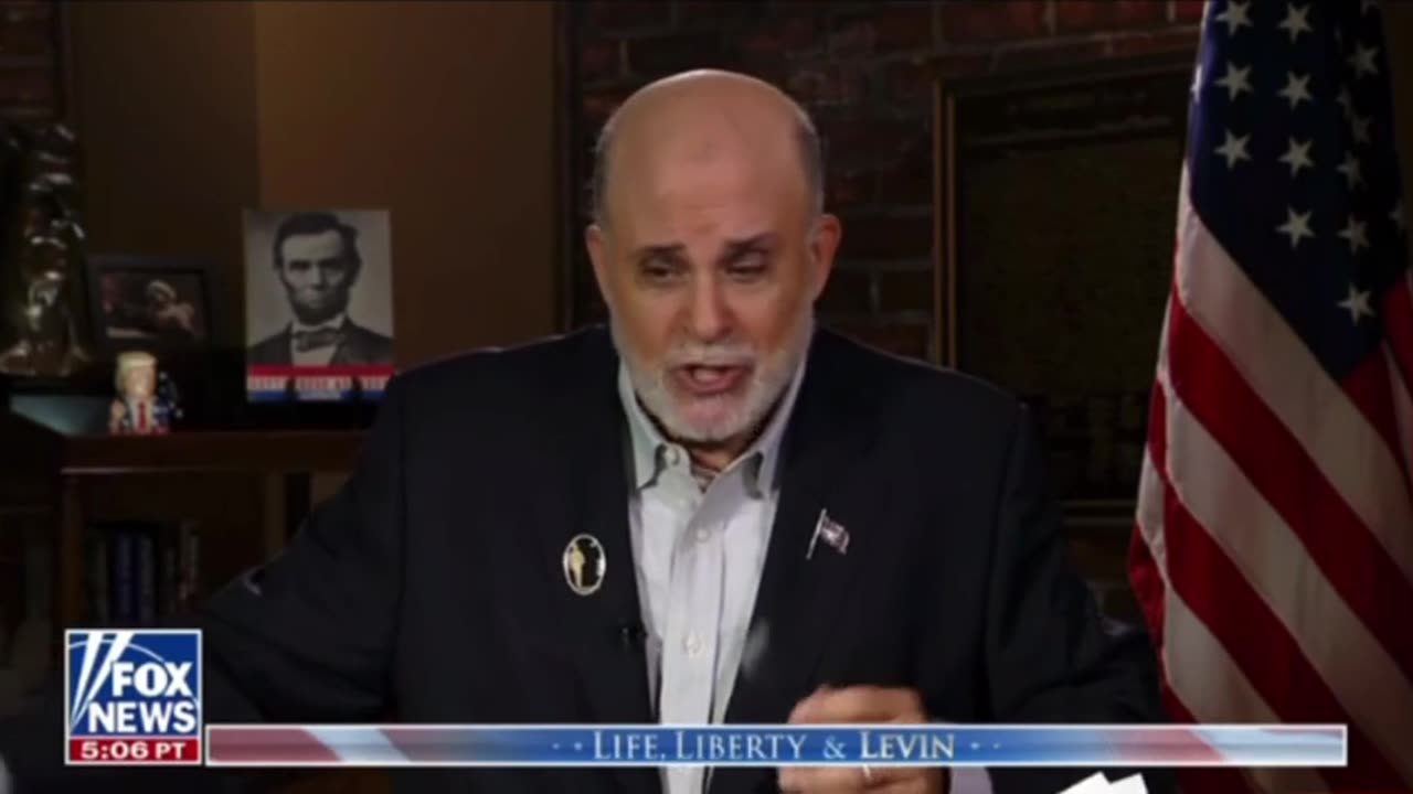 Adjust the volume because Mark Levin goes scorched earth on Biden/Harris