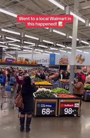 Something INCREDIBLE happens in middle of Kansas City Walmart